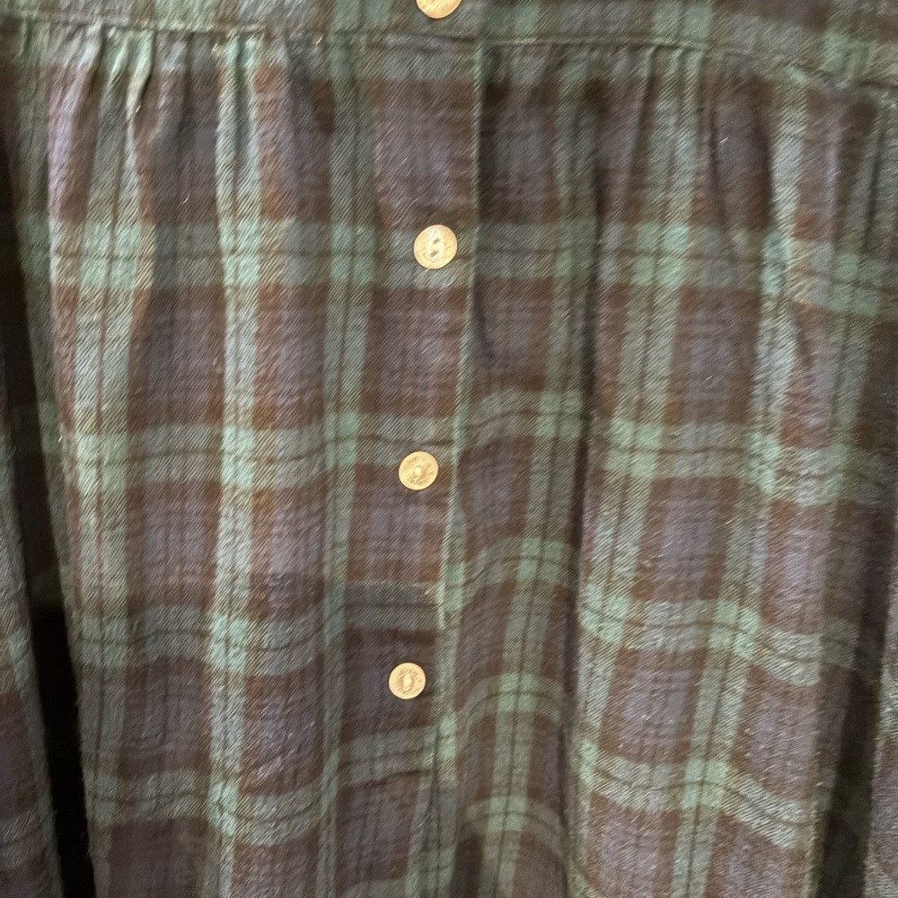 LANZ OF SALZBURG NIGHTGOWN 3X PLAID - Picture 4 of 7